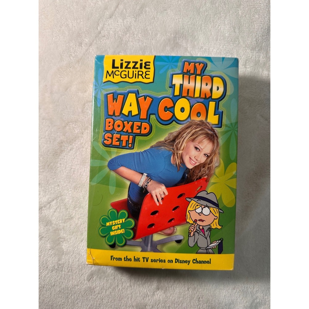 Lizzie McGuire My Third Way Cool SEALED Boxed Set 4 Books Mystery Gift 2005